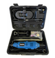 Гравер Makita GD0200C 240 Вт электрический прямой шлифовальный инструмент 28000 об мин сетевой 220 В с регулировкой скорости патроном 1 3.2 мм набором 42 насадок гибким валом стойкой для гравировки шлифовки резки сверления в кейсе - изображение 7