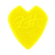 Медиатор Dunlop 47PKH-3NYS Kirk Hammett Jazz III Yellow Glitter (6 шт.) - изображение 1