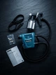 Краскопульт Makita AH1000L 1000 Вт электрический пневматический распылитель краски 220 В бак 0.9 л производительность 0.55 л мин сопло 2.5 мм вязкость 80 DIN с регулировкой подачи материала ширины факела компрессором шлангом для покраски лакировки бытовых - изображение 5