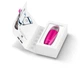 Мікрострумовий скрабер для шкіри та усунення чорних цяток GESKE MicroCurrent Skin Scrubber&Blackhead Remover 9в1 апарат для чистки обличчя та ліфтингу скребок пристрій для видалення чоних точок розгладження шкіри та усунення зморшок масаж Малиновий - изображение 8