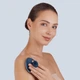 Щітка для душу масажна силіконова GESKE Body Brush 4в1 ретельне очищення тіла для боротьби з целюлітом та врослим волоссям, підтягенення тіла масажує та омолоджує твоє тіло Синій - зображення 4