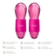 Набір масажерів для очей та обличчя GESKE Cool & Warm Duo Eye Massager 7 в 1 кріосфери з боросилікатного скла для охолодження та нагрівання шкіри зменшення набряків і темних кіл Малиновий - изображение 2