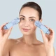 Набір масажерів для очей та обличчя GESKE Cool & Warm Duo Eye Massager 7 в 1 кріосфери з боросилікатного скла для охолодження та нагрівання шкіри зменшення набряків і темних кіл Блакитний - изображение 4