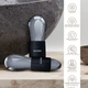 Набір масажерів для очей та обличчя GESKE Cool & Warm Duo Eye Massager 7 в 1 кріосфери з боросилікатного скла для охолодження та нагрівання шкіри зменшення набряків і темних кіл Чорний - изображение 3