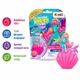Дитяча бомбочка для ванни з іграшкою-сюрпризом CRAZE INKEE Galupy Mermaid, 100 г аромат солодкої вати 1 з 6 фігурок (SKU-397) - зображення 2