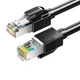 Патч-корд SAMZHE SF6A150 Cat 6a экранированный 10 Гбит/с 15 м Черный - изображение 1
