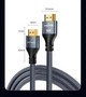 Кабель Ult-Unite HDMI - HDMI 2.2 16K@60 Гц / 8K@240 Гц 3 м (4011-12325) - изображение 2