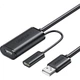 Подовжувач Ugreen 10325 USB - USB 2.0 з підсиленням сигналу 25 м - зображення 1