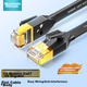 Патч-корд SAMZHE Cat 7 экранированный 10 Гбит/с 10 м Черный (CAT-710C) - изображение 2
