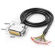 Кабель JUXIN DB25 - DB25 25 контактов 1 м Gold (G25FDTX002) - изображение 3