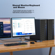 KVM-перемикач Shengwei DHDP202G 2-портовий HDMI-DisplayPort 4K 60 Гц - зображення 5