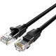 Патч-корд 1.5м, UTP cat 6 RJ-45 flat black Vention (IBJBG) - изображение 1