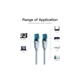 Патч-корд 2м, UTP cat 5e RJ-45 blue Vention (VAP-A10-S200) - изображение 3