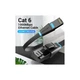Патч-корд 10м, UTP cat 6 RJ-45 flat black Vention (IBJBL) - изображение 2