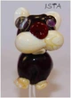 Набор стеклянных бусин 17*17мм 22*17мм отв:2мм №2978 ISTA Lampwork - изображение 2