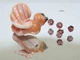 Скляна намистина 24 мм отв: 2мм №5630 ISTA Lampwork - зображення 3