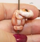 Стеклянная бусина 24 мм отв: 2 мм №5645 ISTA Lampwork - изображение 3