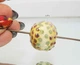 Стеклянная бусина 27*24 мм отв: 2 мм №7436 ISTA Lampwork - изображение 2