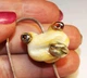 Стеклянная бусина 23*20*15 мм отв: 2 мм №1577 ISTA Lampwork - изображение 3