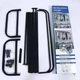 Вешалка-стойка Multipurpose Hanger напольная для одежды на колесиках 150х110х57 см до 48 кг Черный (16650) - изображение 4