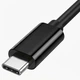 Зовнішня мережева карта USB Type-C на LAN RJ45 Ethernet адаптер перехідник ZX084 100 Мбіт/с Realtek RTL8152B для ноутбука MacBook ПК планшета телефона TV Box Чорний - зображення 3