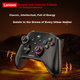 Контроллер игровой беспроводной Lenovo S02 Bluetooth Black - изображение 6