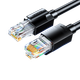 Патч-корд Ugreen 55161 Cat 6a 10 Гбит/с 10 м Черный - изображение 1
