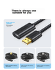 Удлинитель Ugreen US121 USB 2.0 AM - AF 10 м (10321) - изображение 8