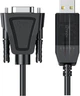 Переходник Dtech IOT5084B USB Type A - RS-232 USB 2.0 15 м Прозрачный - изображение 1