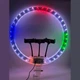 Набор блогера 5в1 Светодиодная кольцевая RGB лампа 3D 45см Штатив 2м Селфи палка Петличный микрофон Экш камера - изображение 7