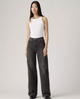 Женские джинсы Levi's Ribcage Wide Leg W25 L32 черные, высокие, широкие - изображение 3