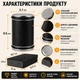 Точилка для ножей роликовая профессиональная алмазная с магнитным угловым основанием регулируемый угол заточки 15 и 20 градусов набор для точения точильный камень заточной инструмент механическая ручная ножеточка чёрная - изображение 12