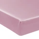 Простирадло на резинці по периметру MirSon Satin Light Pro 10-003 Pink 90x190+25 см (2200010170047) - зображення 1