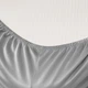 Простирадло на резинці по периметру MirSon Satin Light Pro 10-004 Gray 150x200+25 см (2200010170641) - зображення 2