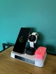 Беспроводная зарядка для Samsung S-series Galaxy Watch 2-8, Galaxy Buds, 30w 5 в 1 Samsung Время, Ночник, Будильник, Док станция, Беспроводное зарядное устройство Samsung - изображение 2