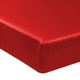 Простирадло на резинці по периметру MirSon Satin Light Pro 10-007 Red 80x190+25 см (2200010172041) - зображення 1