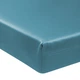 Простирадло на резинці по периметру MirSon Satin Light Pro 10-008 Blue 200x220+25 см (2200010172706) - зображення 1
