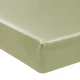 Простынь на резинке по периметру MirSon Satin Light Pro 10-014 Soft yellow 100x200+25 см (2200010175639) - изображение 1