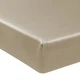 Простирадло на резинці по периметру MirSon Satin Light Pro 10-016 Creamy 140x190+25 см (2200010176667) - зображення 1