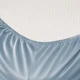 Простирадло на гумці MirSon Satin Light Pro 10-019 Gray-blue 140х190 + 25 см (2200011024424) - зображення 2
