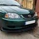 Пластикова губа на бампер Toyota Avensis Тойота Авенсіс молдинг бампера спідниця універсальна чорний. - зображення 9