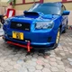 Пластиковая губа на бампер Subaru Forester Субару Форестер молдинг бампера юбка универсальная черная. - изображение 11