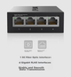 Гигабитный одномодовый оптоволоконный медиаконвертер TP-LINK TL-FC314B, оптико-электрический преобразователь 1SC+4GE (один блок) - изображение 9