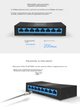 Коммутатор TP-LINK TL-SF1008+ 8 портов 100Мбит/с, для видеонаблюдения - изображение 6