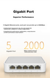 Коммутатор TP-LINK TL-SG1005+ 5 портов Gigabit, для дома - изображение 7