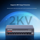Коммутатор HIKVISION POE 10-портовый некерований для видеонаблюдения DS-XS10 - изображение 4