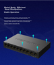 Коммутатор MERCURY MSG10CPS 10-портовый гигабитный, 8xPoE - изображение 10