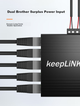 Коммутатор KeepLINK KP-9000 мини 5-портовый гигабитный - изображение 8