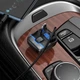 FM-трансмітер HOCO DFM02 Pino car with Bluetooth PD45W QC3.0 Black - зображення 7