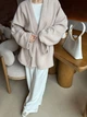 Кардиган ворсистий з ангори, бежевий, 42-46 (One size) (2508BT) - изображение 6